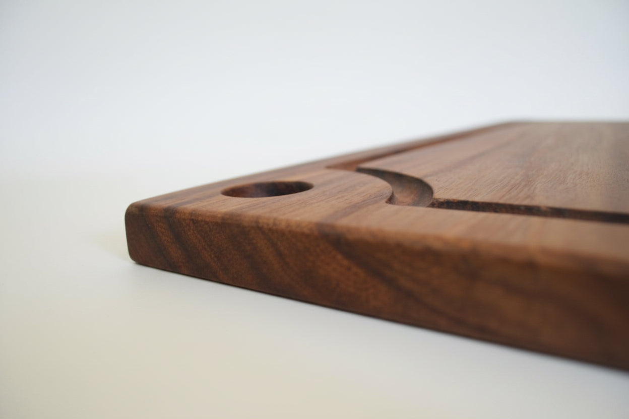 Tabla de Madera de Parota Grande Personalizable (50 x 30cm)