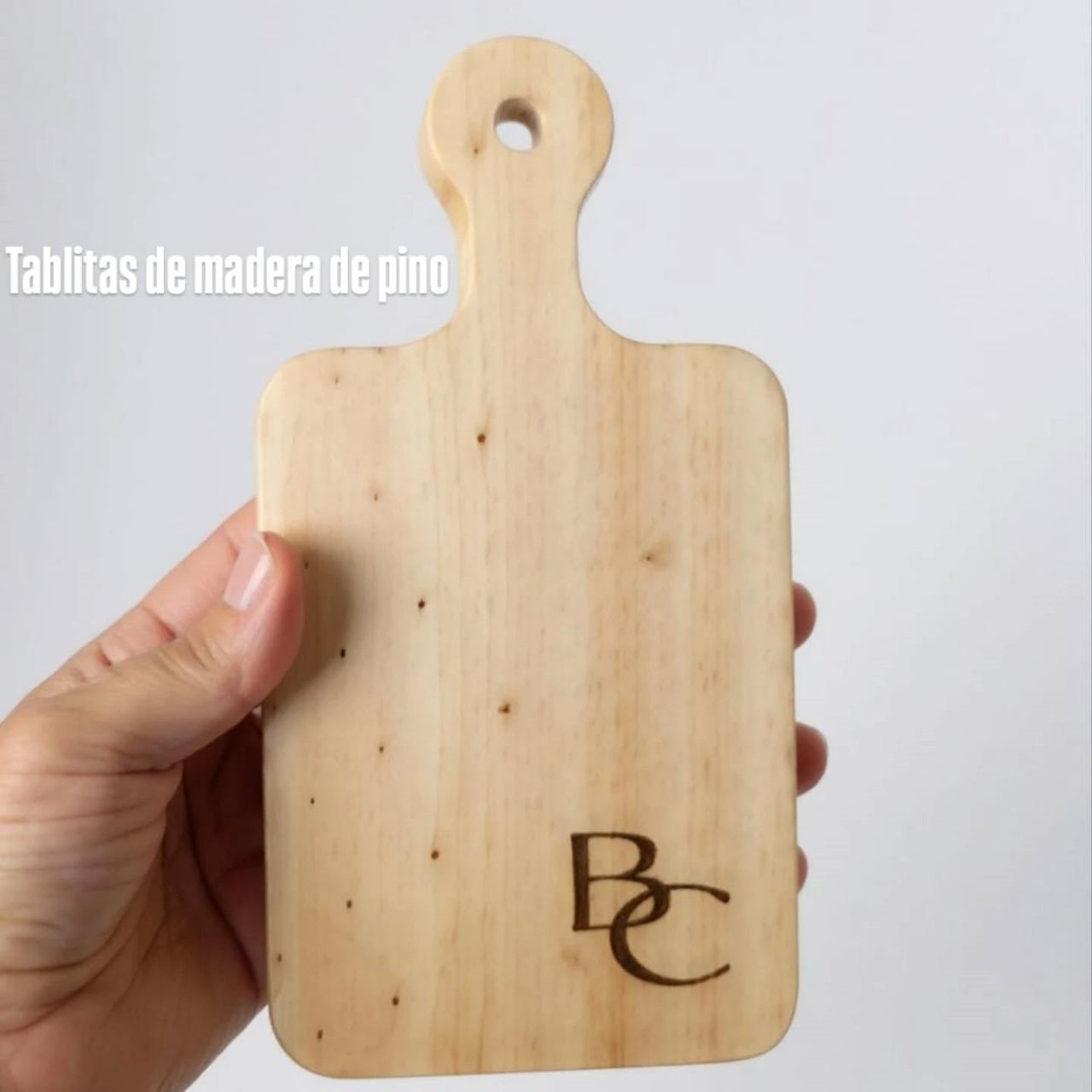 Mini Tablas de Madera para Charcutería Personalizadas (Set de 10 piezas)