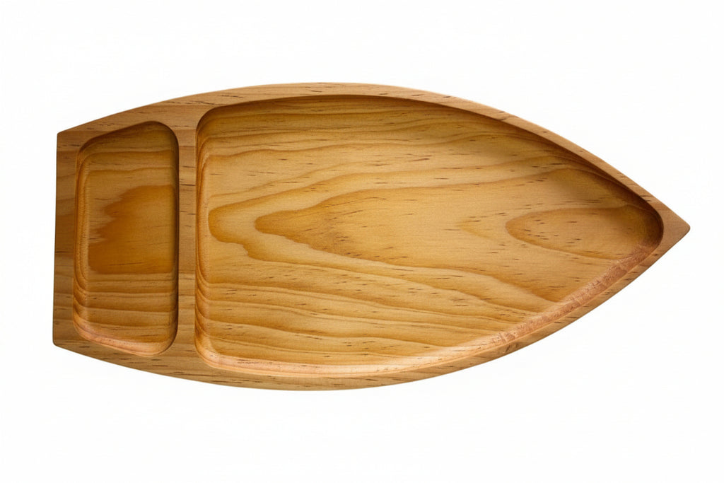 Set de 5 Tablas de Sushi en Madera de Pino (16 x 32 cm)